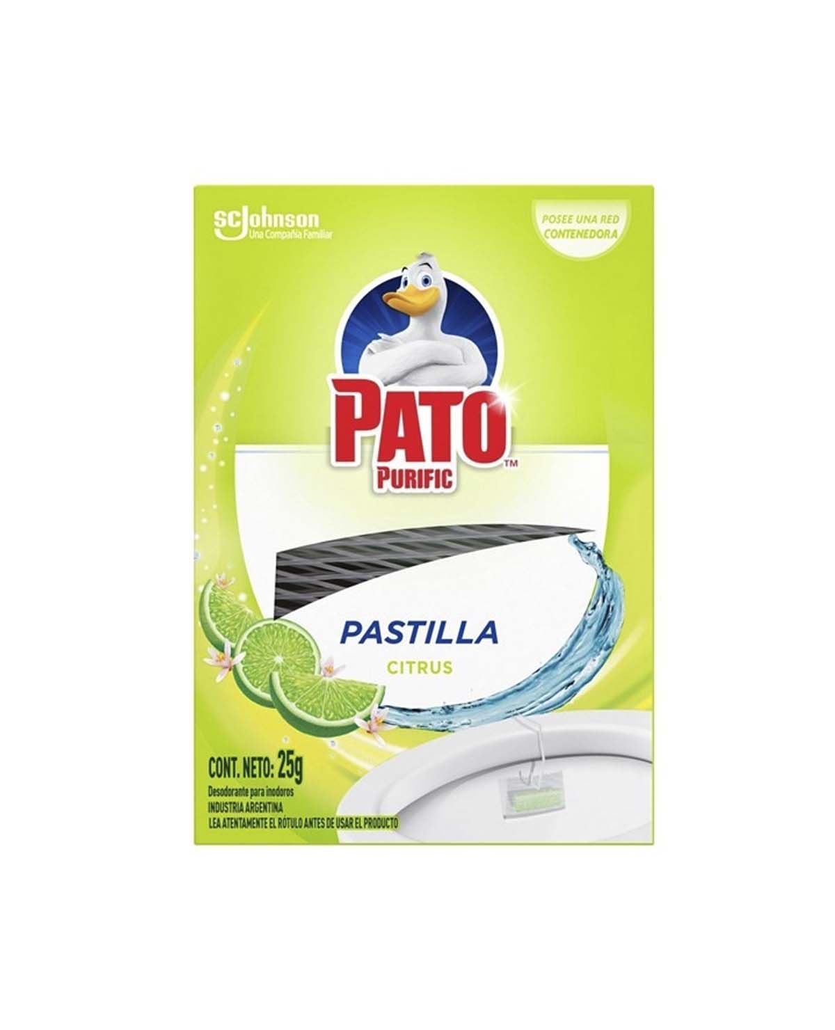 Pastilla para Inodoro Pato Purific Citrus 25 Gr